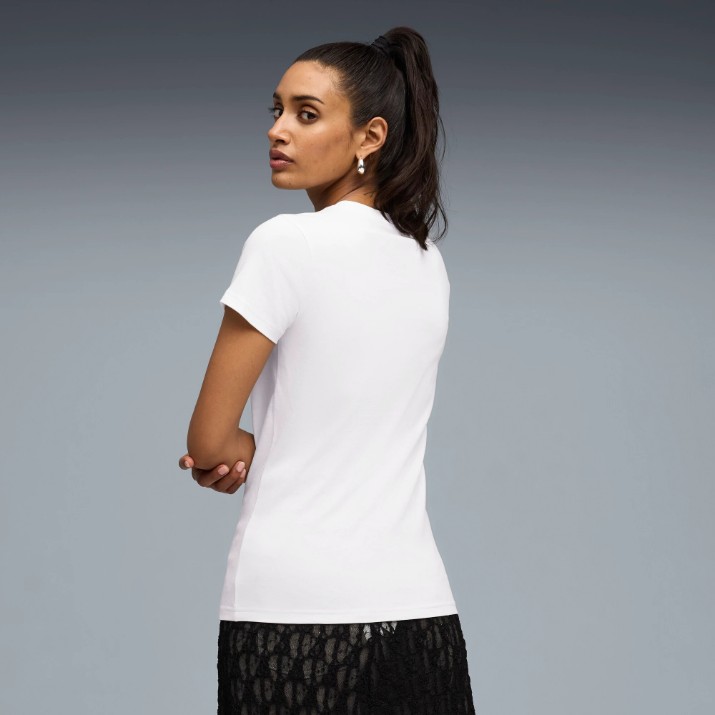Tricou de dame Puma Essentials Script Puma White, s.M