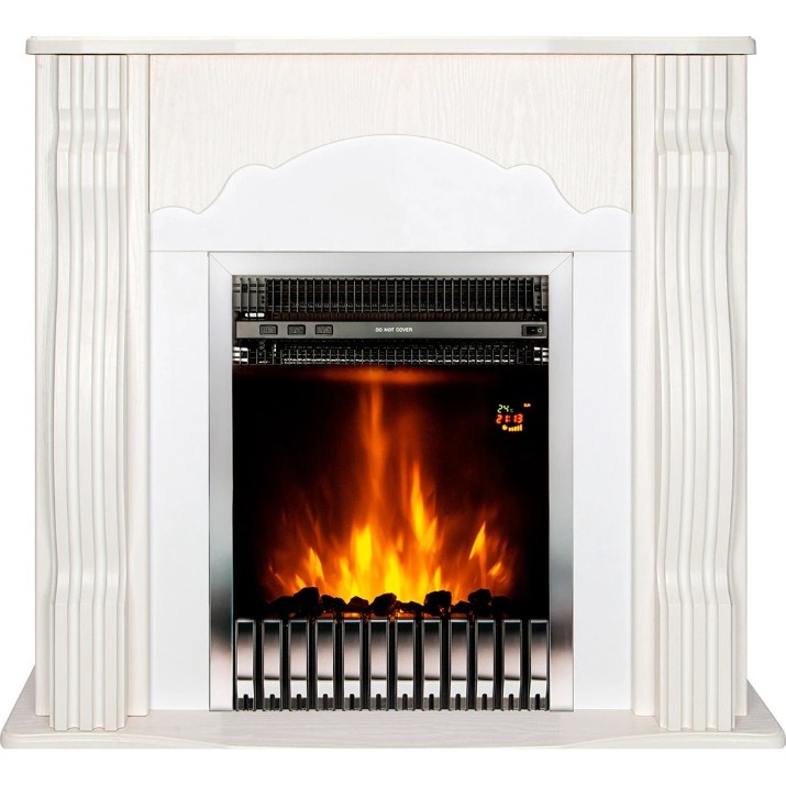 Șemineu electric Art Flame Clasic & Gala Silver White