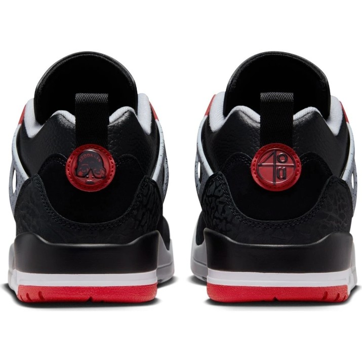 Adidași pentru bărbați Nike Jordan Spizike Low Black/Wolf Grey/White/Gym Red, s.40.5
