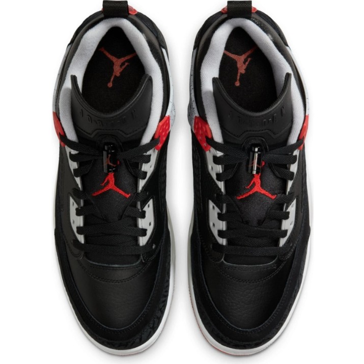 Adidași pentru bărbați Nike Jordan Spizike Low Black/Wolf Grey/White/Gym Red, s.45.5