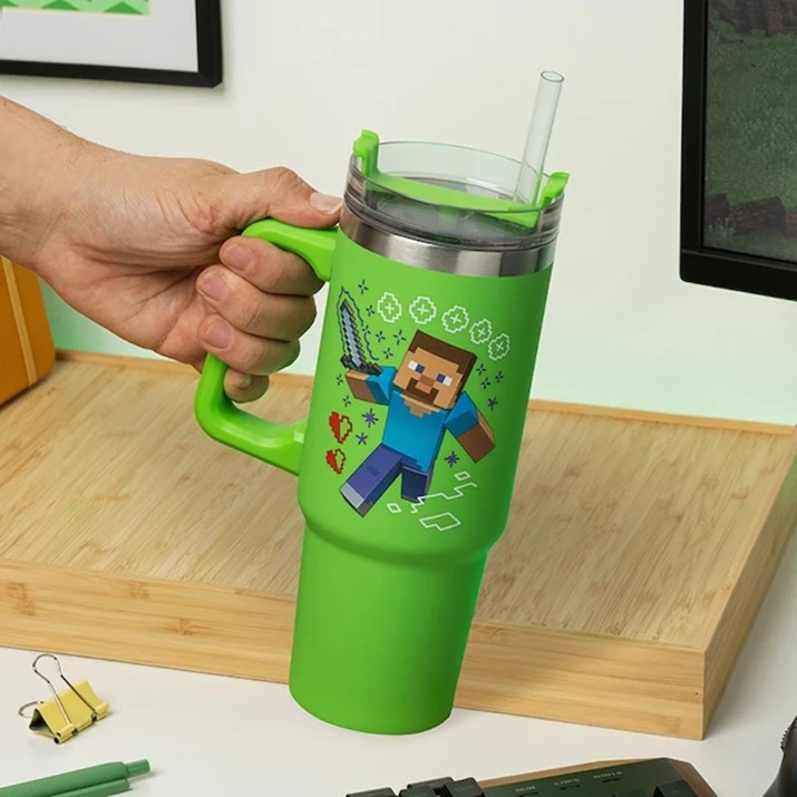 Сană termică Paladone Minecraft Green 900ml (PP14600MCF)
