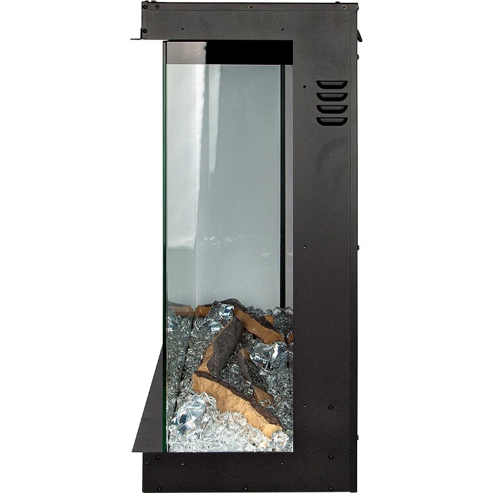 Șemineu electric Art Flame Gilbert Black