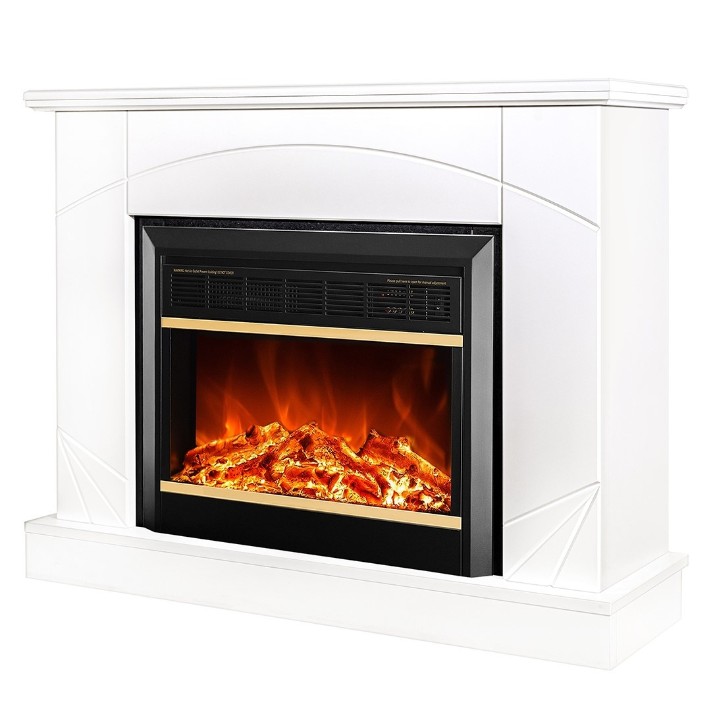 Șemineu electric Art Flame Madeira & Mars White