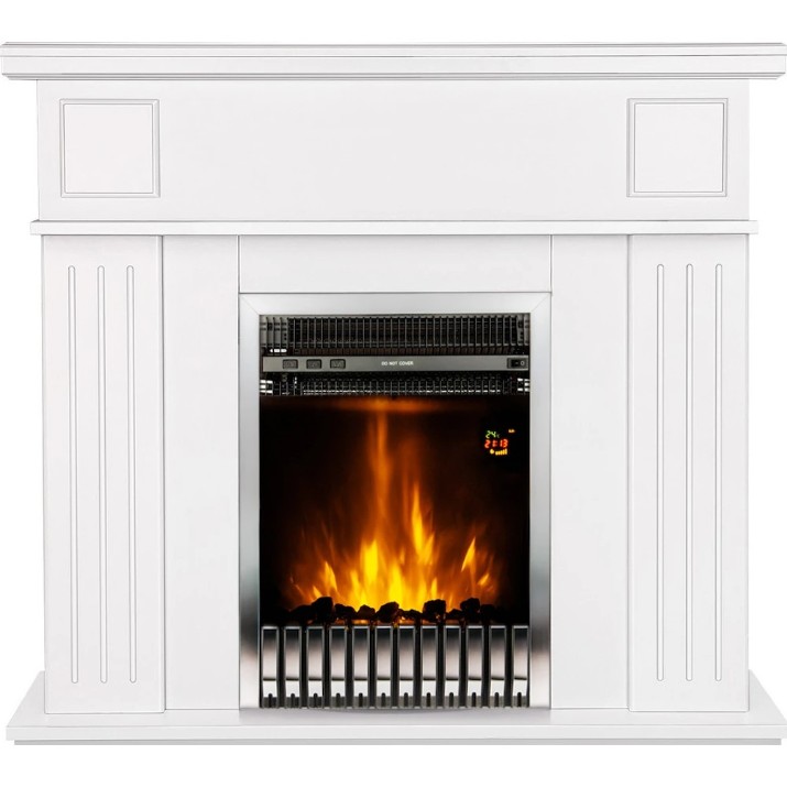 Электрокамин Art Flame Marina & Gala Silver White