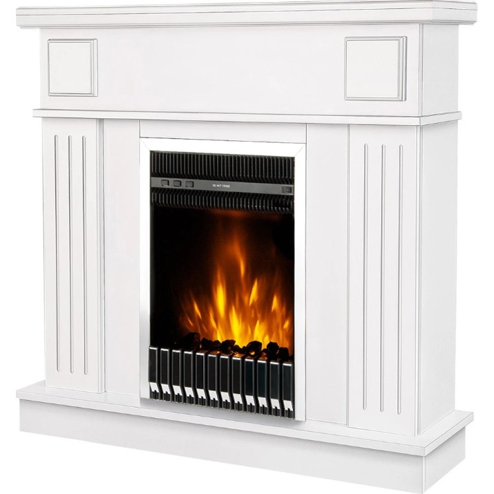 Электрокамин Art Flame Marina & Gala Silver White
