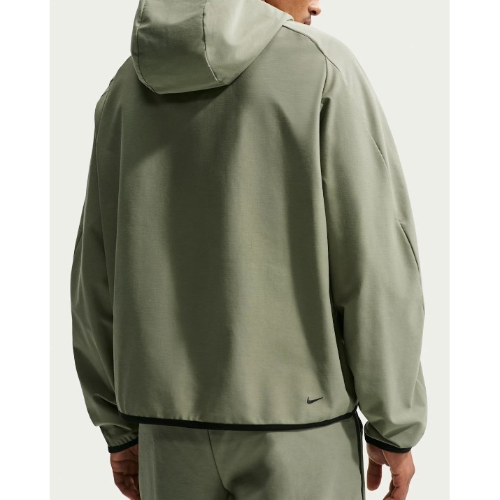 Мужская ветровка Nike Tech Shori Knit Full-Zip Silver Sage/Black, s.M