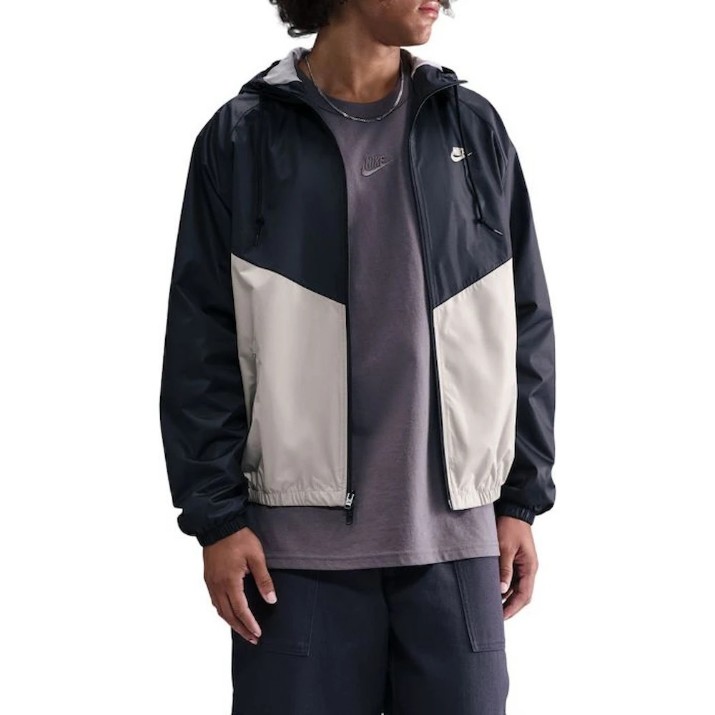 Jachetă pentru bărbați Nike Windrunner Black/Cream II, s.S
