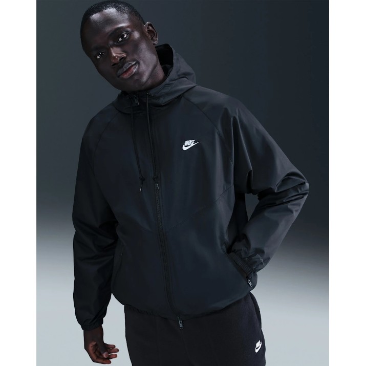 Мужская ветровка Nike Windrunner Black/White, s.L