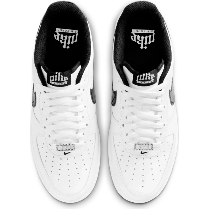 Кеды мужские Nike Air Force 1 07 Lv8 White/Black, s.42.5