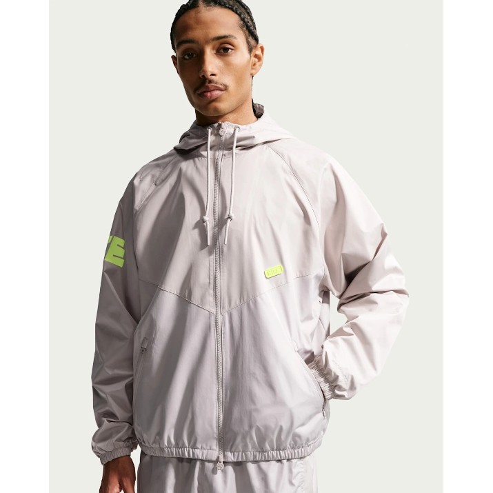Мужская ветровка Nike Windrunner Mens Graphic Cream II/Moon Particle/Volt, s.XXL