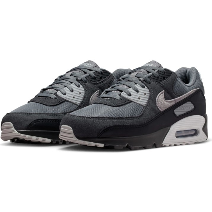 Adidași pentru bărbați Nike Air Max 90 Smoke Grey/Black/Dark Smoke Grey/Photon Dust, s.43