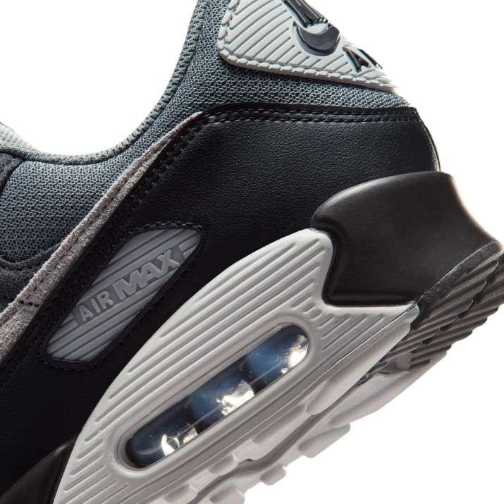 Adidași pentru bărbați Nike Air Max 90 Smoke Grey/Black/Dark Smoke Grey/Photon Dust, s.45