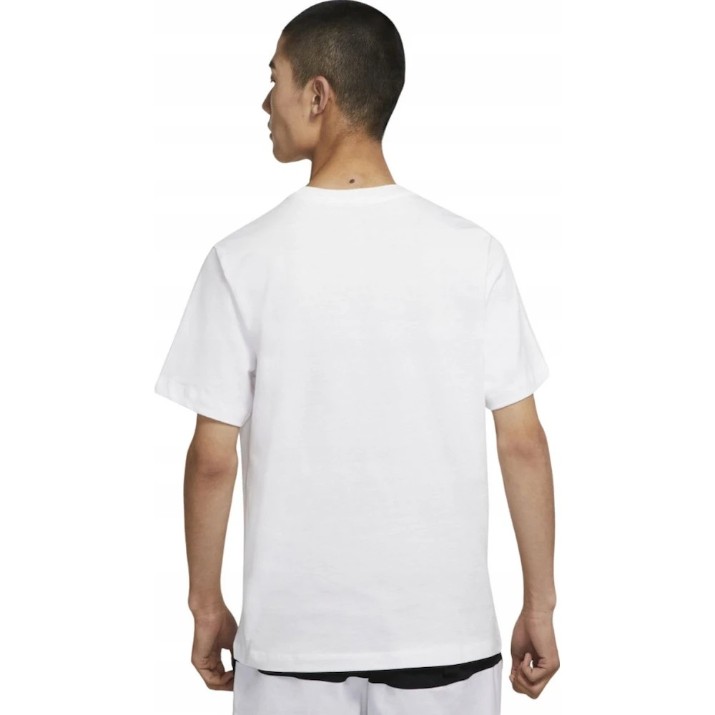 Мужская футболка Nike Sportswear Swoosh White/Black, s.L