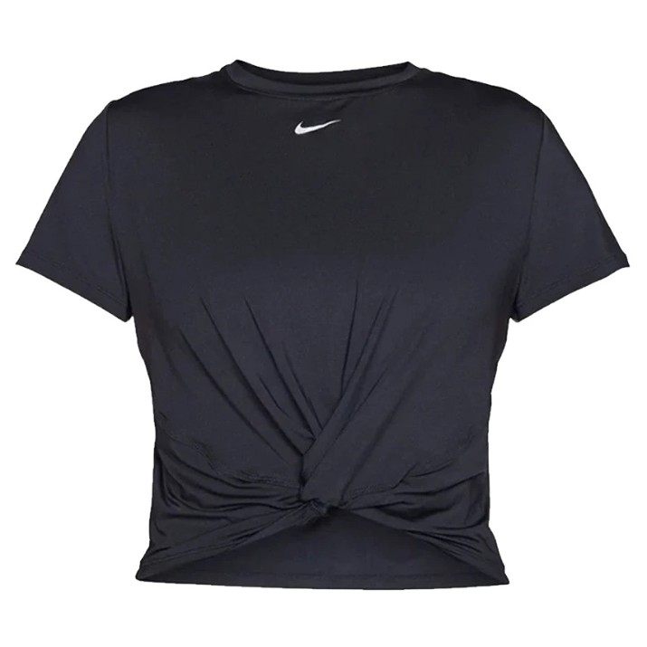 Tricou de dame Nike One Classic Twist Black/White, s.S