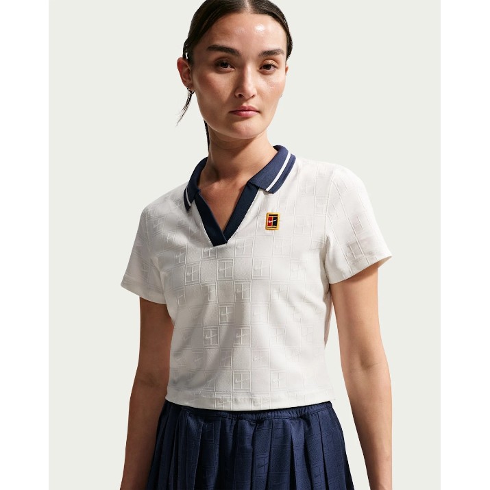 Поло Nike Court Collection Sail/Midnight Navy, s.L