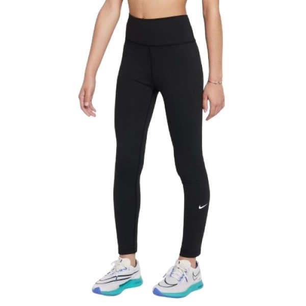 Детские леггинсы Nike One Dri-Fit Black/White, s.S