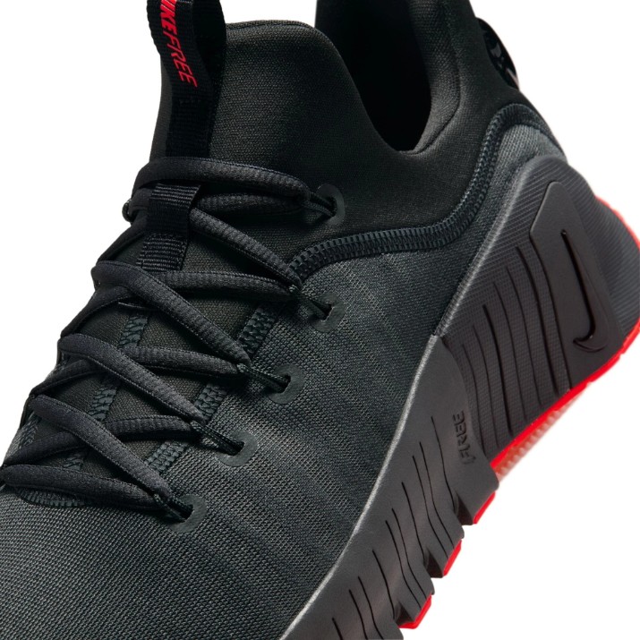 Кроссовки мужские Nike Free Metcon 6 Dark Smoke Grey/Bright Crimson/Black, s.45