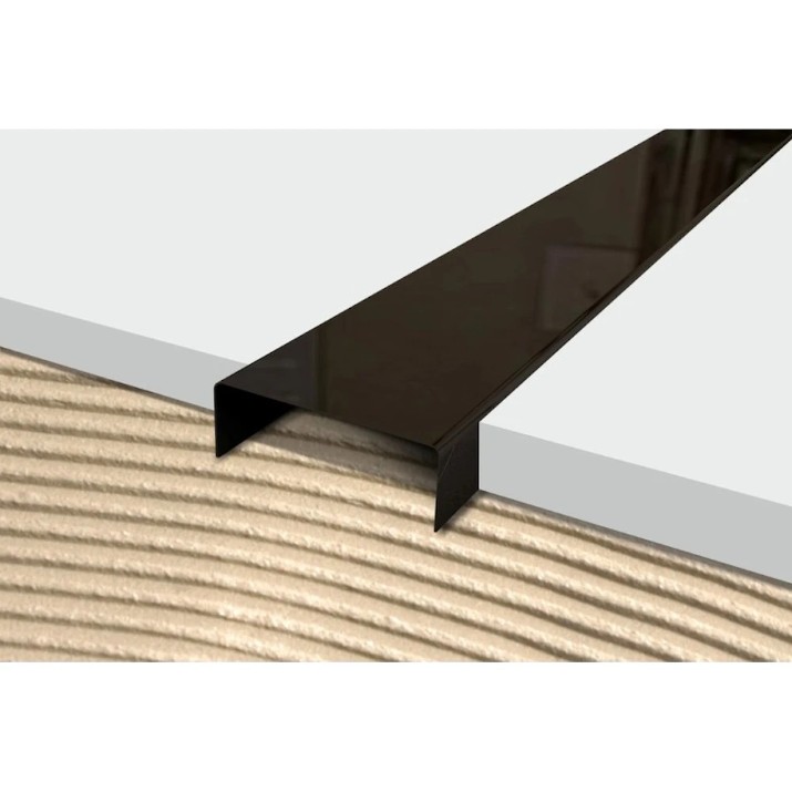 Profil pentru plăci ceramice Egen Black LI-PR-BL-0003
