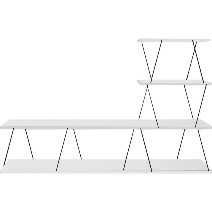 Тумба под ТВ Trendy Ilgaz White 150x93x30cm
