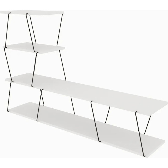 Тумба под ТВ Trendy Ilgaz White 150x93x30cm