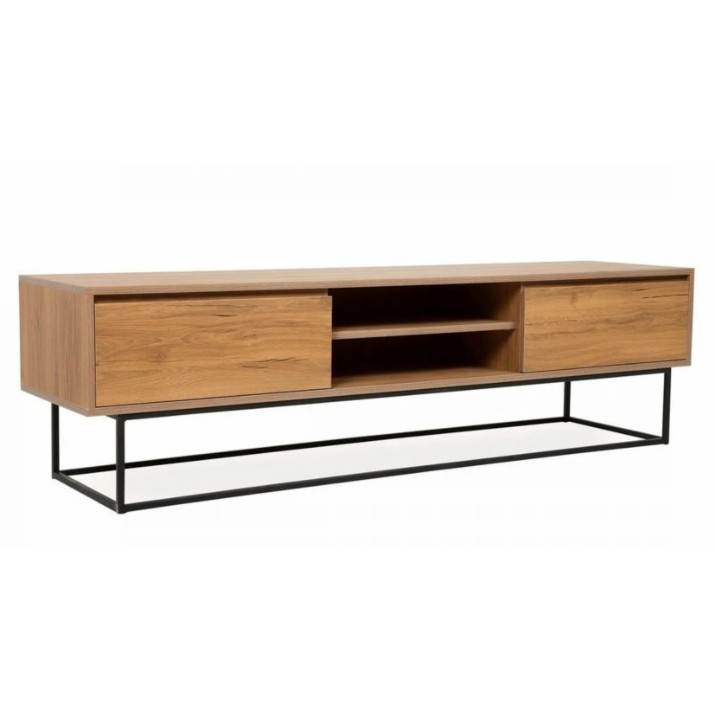 Comodă TV Trendy Laxus 180 Nuc Negru 180x50x40cm