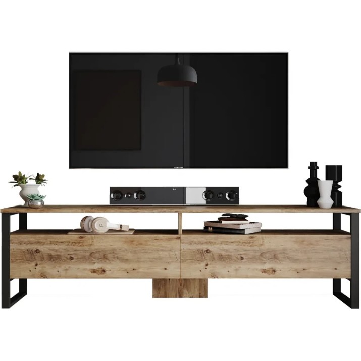 Comodă TV Trendy ML19-A Pine Atlantic/Black GTR000281