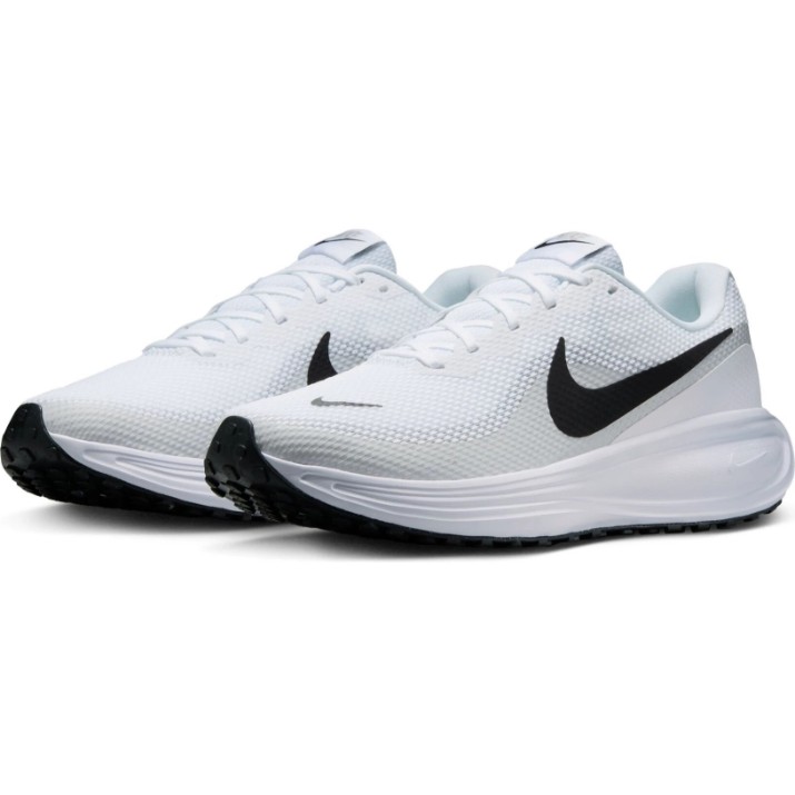 Кроссовки мужские Nike Revolution 8 Mens Road Running White/Pure Platinum/Black, s.42