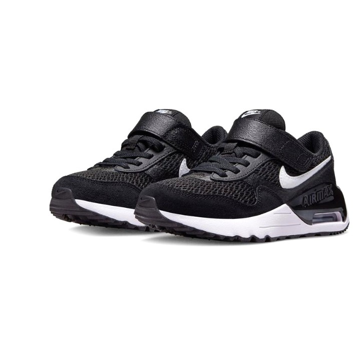 Кроссовки детские Nike Air Max Systm (Ps) Black/Wolf Grey/White, s.30
