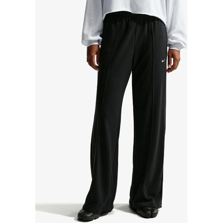 Pantaloni spotivi de dame Nike Sportswear Chill Terry Mid-Rise Pants Black/Sail, s.L