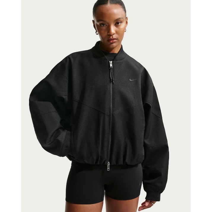 Jachetă de damă Nike Sportswear Womens Oversized Triple Black, s.L