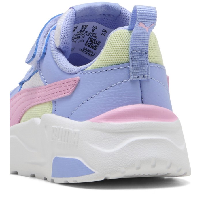 Adidași pentru copii Puma Trinity 2 Puma White/Pink Shimmer/Intense Lavender, s.20 (40370511)