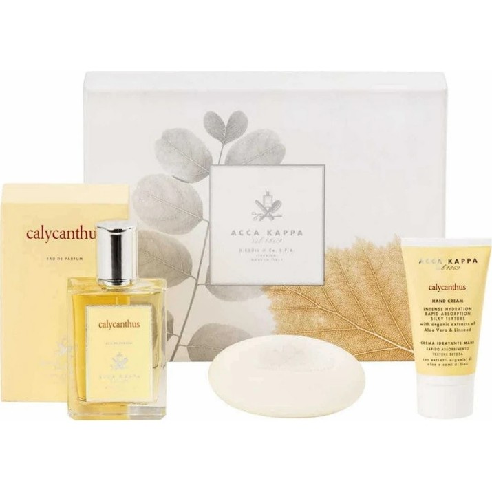 Set cadou Acca Kappa Calycanthus EDP 100ml + Soap 150g + Hand Cream 75ml
