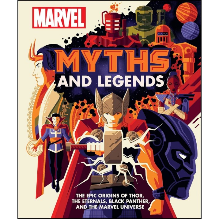 Cartea Marvel Myths And Legends (9780241437803)