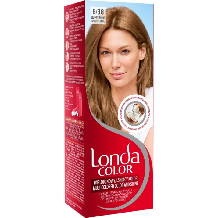 Vopsea pentru păr Londa Color 8/38
