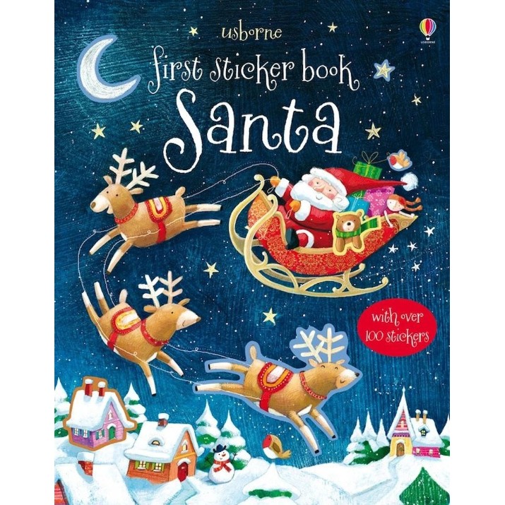 Книга First Sticker Book Santa (9781409534921)
