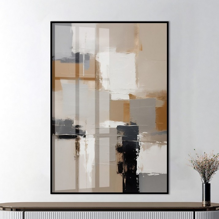 Pictură ArtShop Abstraction In Brown Colors 30x45cm (PA426-XL)