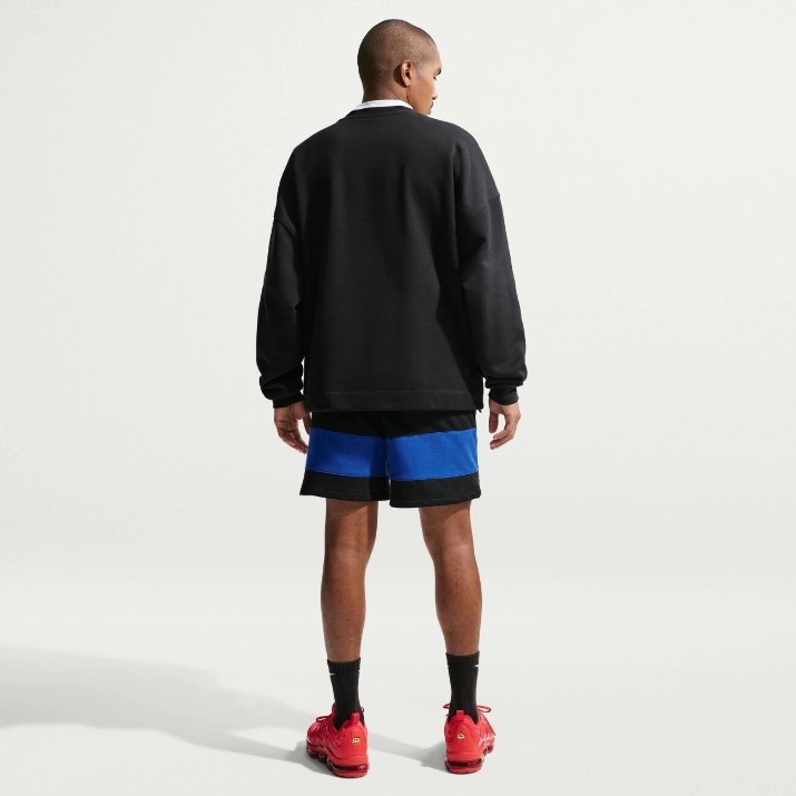 Мужская толстовка Nike Sportswear Club Oversized Black/Game Royal, s.S