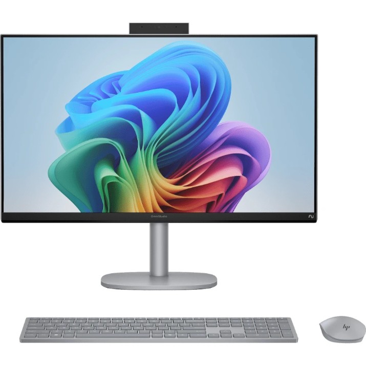 Sistem Desktop Hp OmniStudio X NG AI 27 Silver (CJ2F2EA)