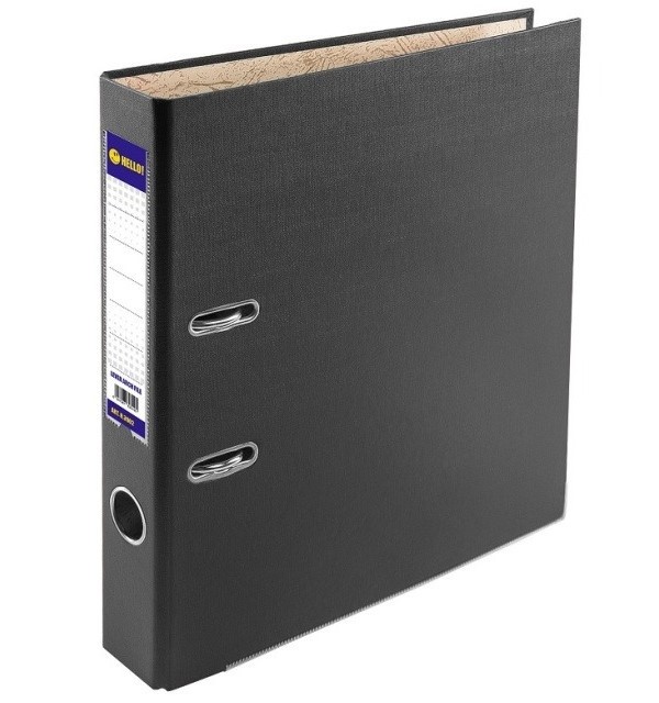 Папка-регистратор Officeline Hello A4 50mm Black (H.3902-01)