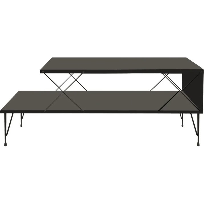Журнальный столик Trendy Loara Anthracit/Black 100x40x50cm GTR000709