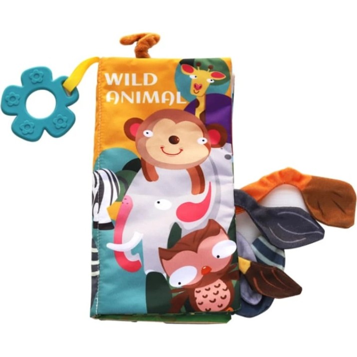 Развивающая книжка для малышей Kikka Boo Wild Animals