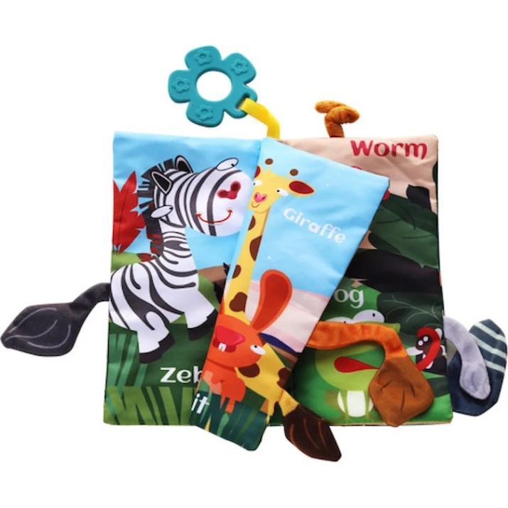 Развивающая книжка для малышей Kikka Boo Wild Animals