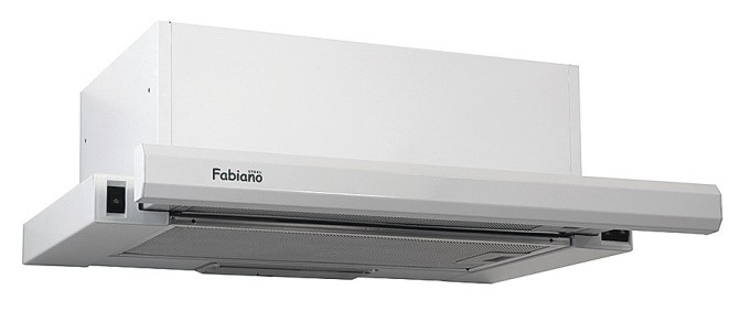Вытяжка Fabiano Slim 50 White