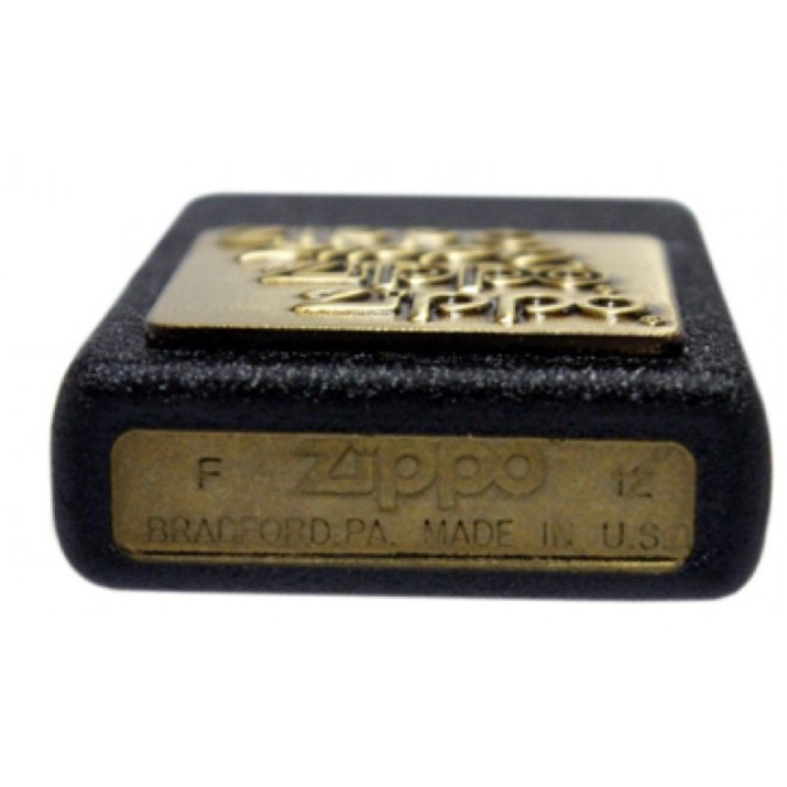 Зажигалка Zippo 362 Zippo Black Crackle Brass