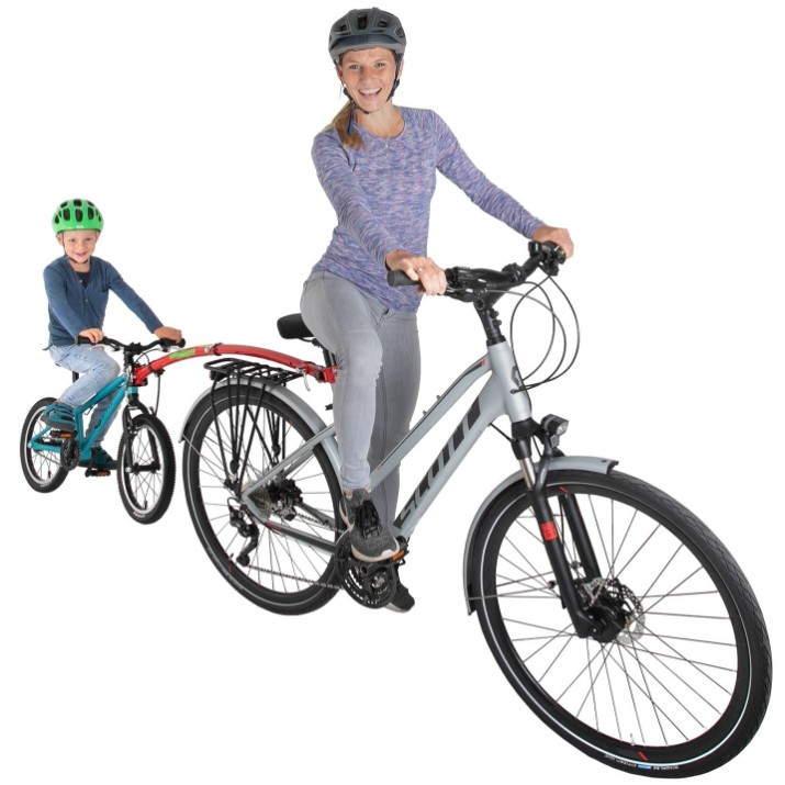 Remorcare bicicleta Trail-Gator Tandem Red (640025)