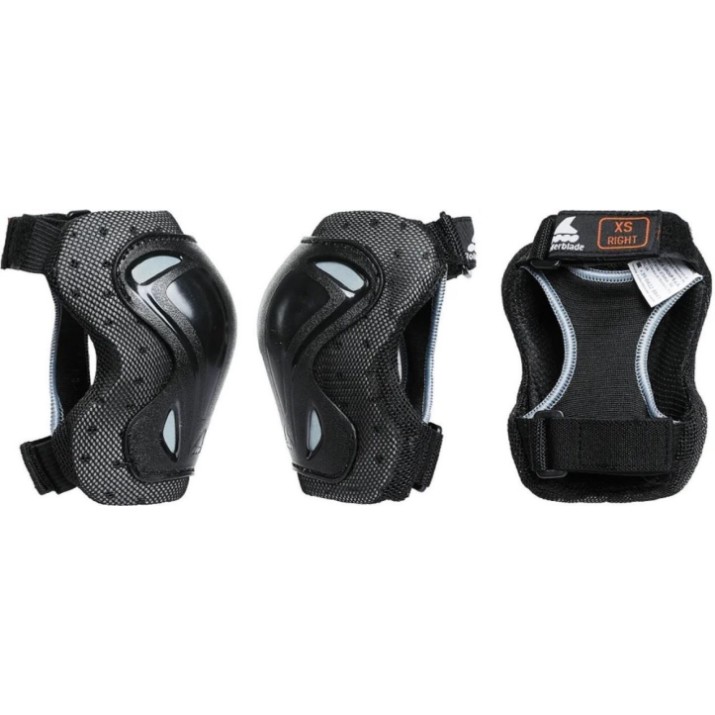 Protecție role Rollerblade Skate Gear Junior 3 Pack S Black (069P0200100)