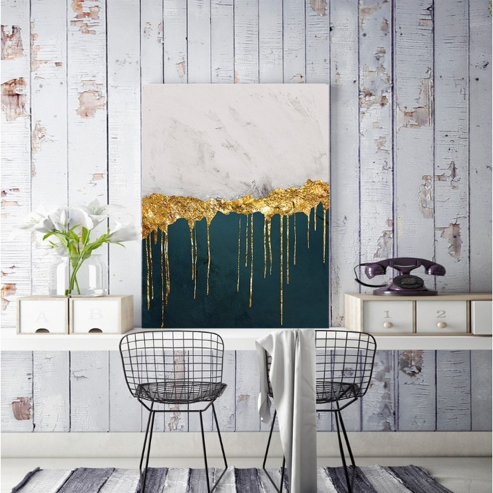 Картина ArtShop Contrasting Colors & Dripping Gold 30x45cm (PA45-XL-PL)