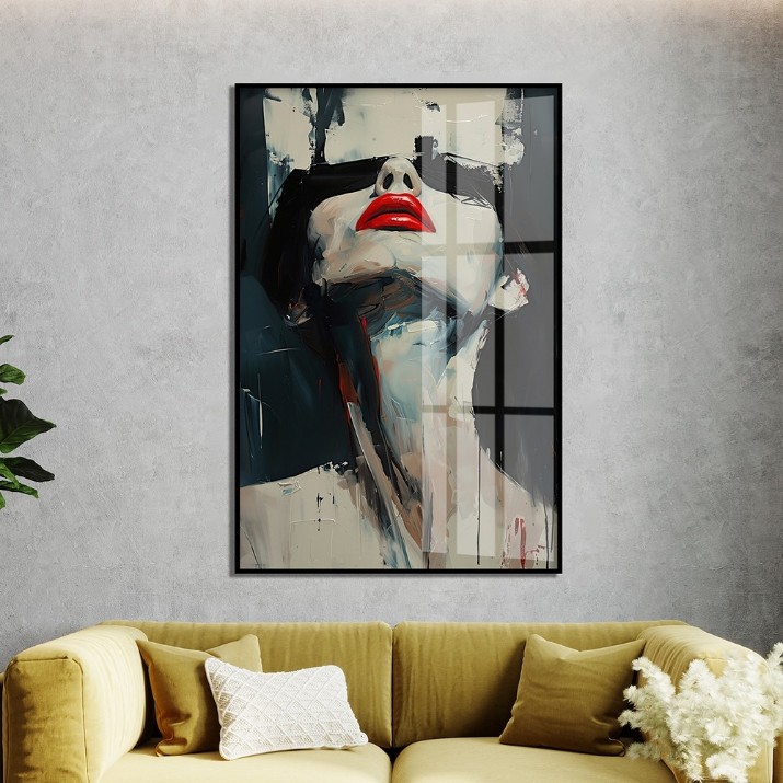 Pictură ArtShop Lady Painted In Abstract Style 60x90cm (PA366)