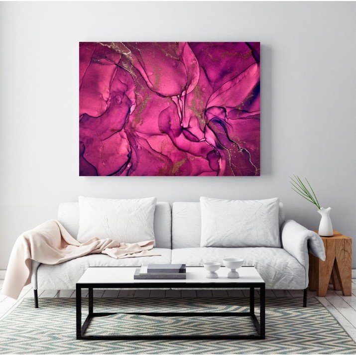 Pictură ArtShop Luxurious Burgundy Color Marble Background 45x30cm (PA145-XL-PL)