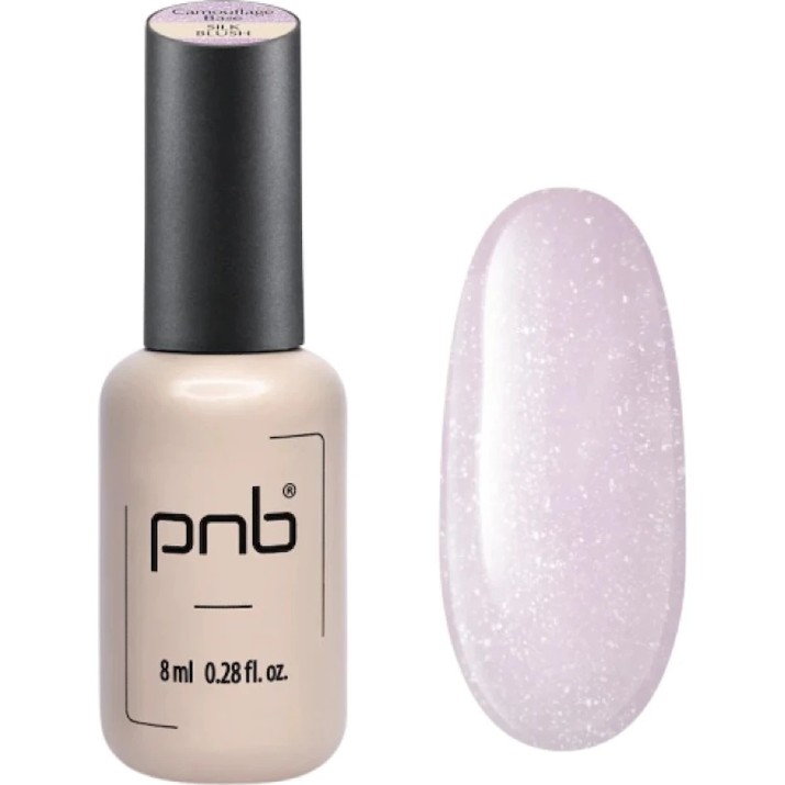 База для гель-лака PNB Camouflage Base Silk Blush 8ml